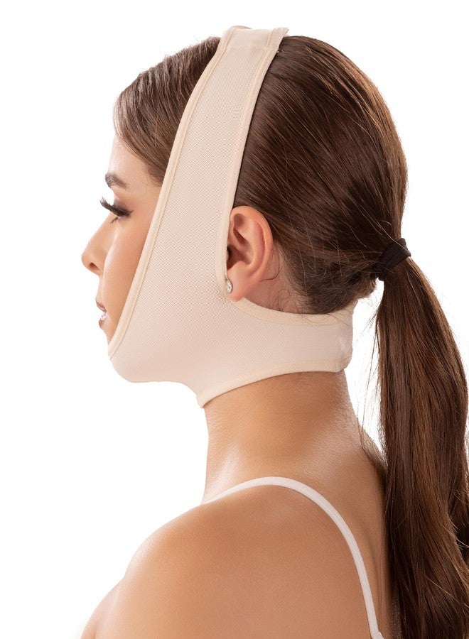 SHAPE CONCEPT Mentonera 318 Powernet Chin Strap for Sleeping Double Chin Reducer High Compression Face Lift Support - Image 2